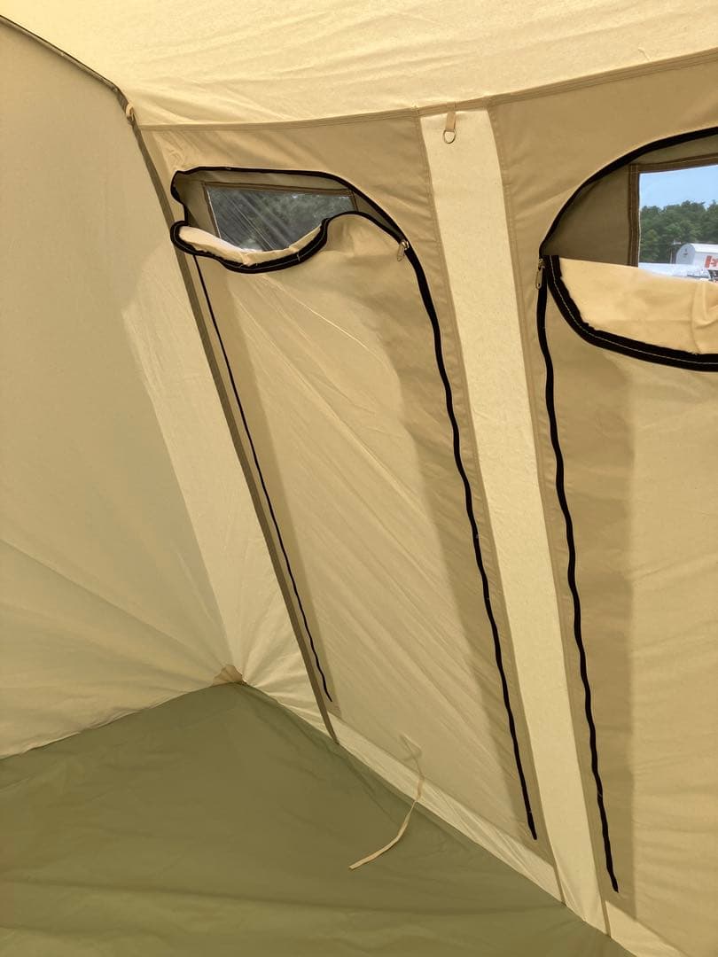 【かじ】① カーカムス スプリングバーテント ホワイトトラベラー US製