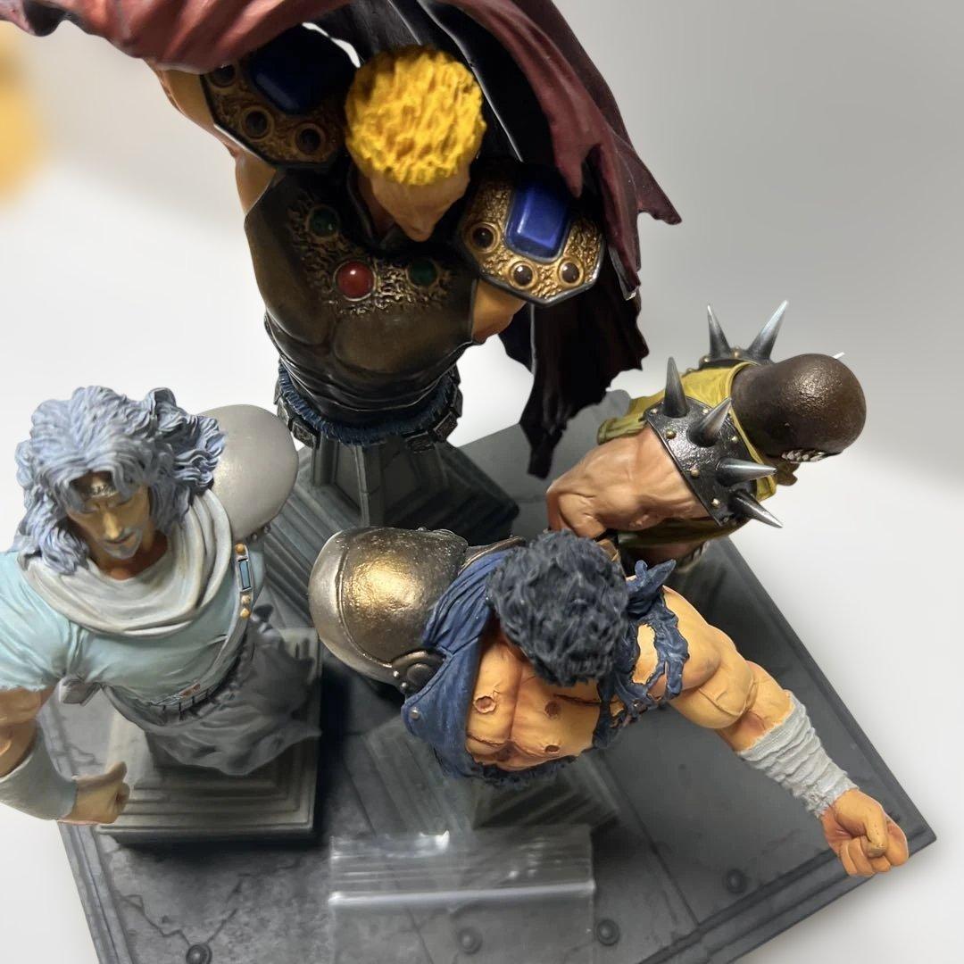 海洋堂　北斗の拳　胸像フィギュア四兄弟まとめ(ジャンク)