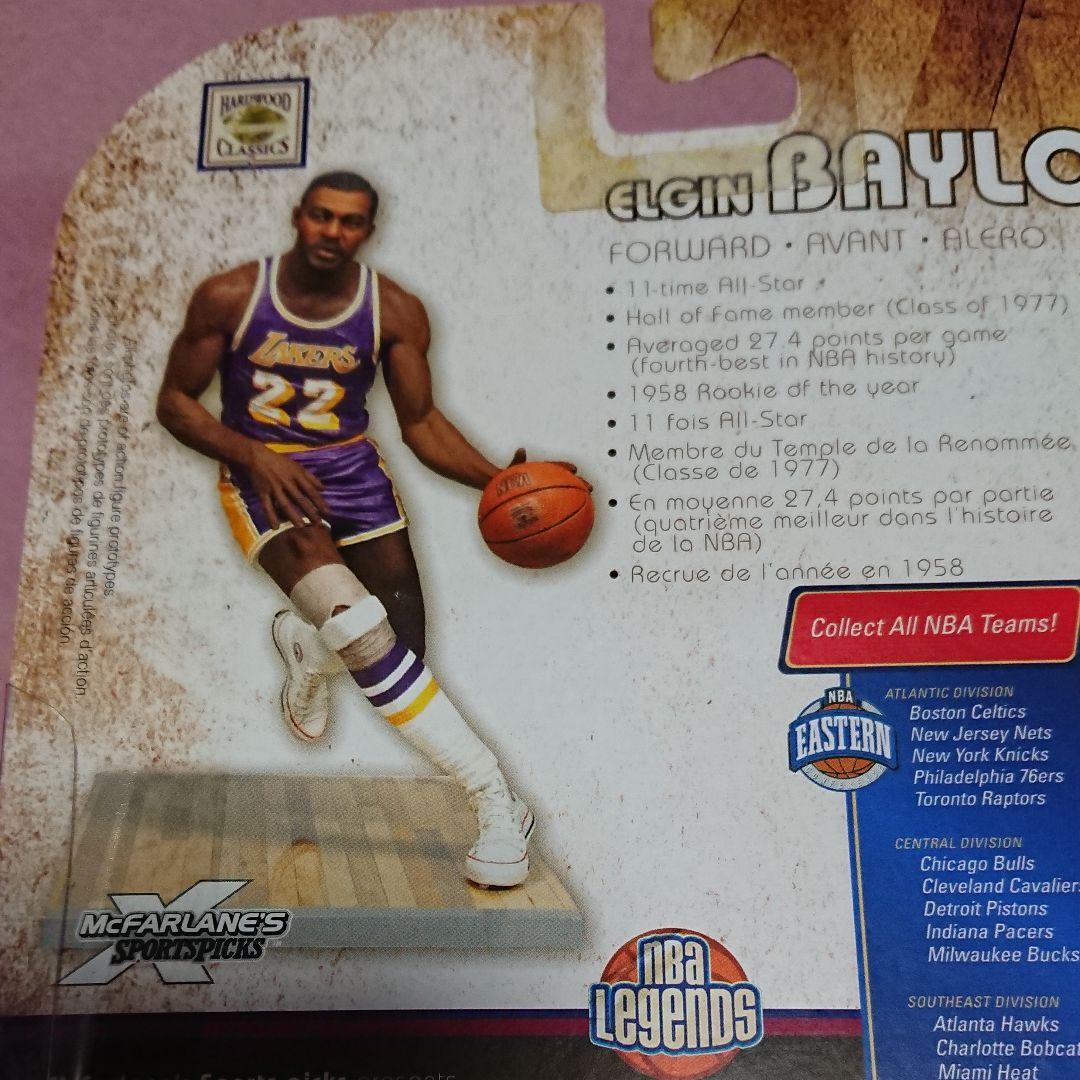 NBA エルジン・ベイラー フィギュア