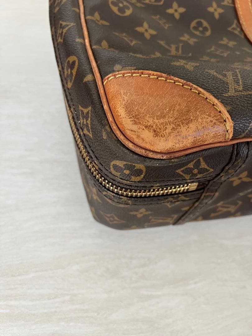 Louis Vuitton ボストンバッグ ダークブラウン　ヴィンテージ