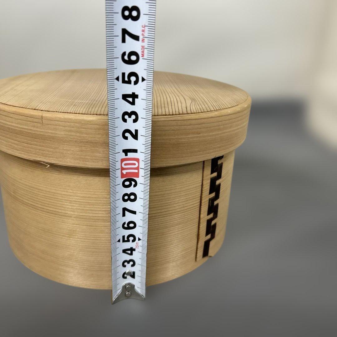 木製 円形 曲げわっぱ 20cm