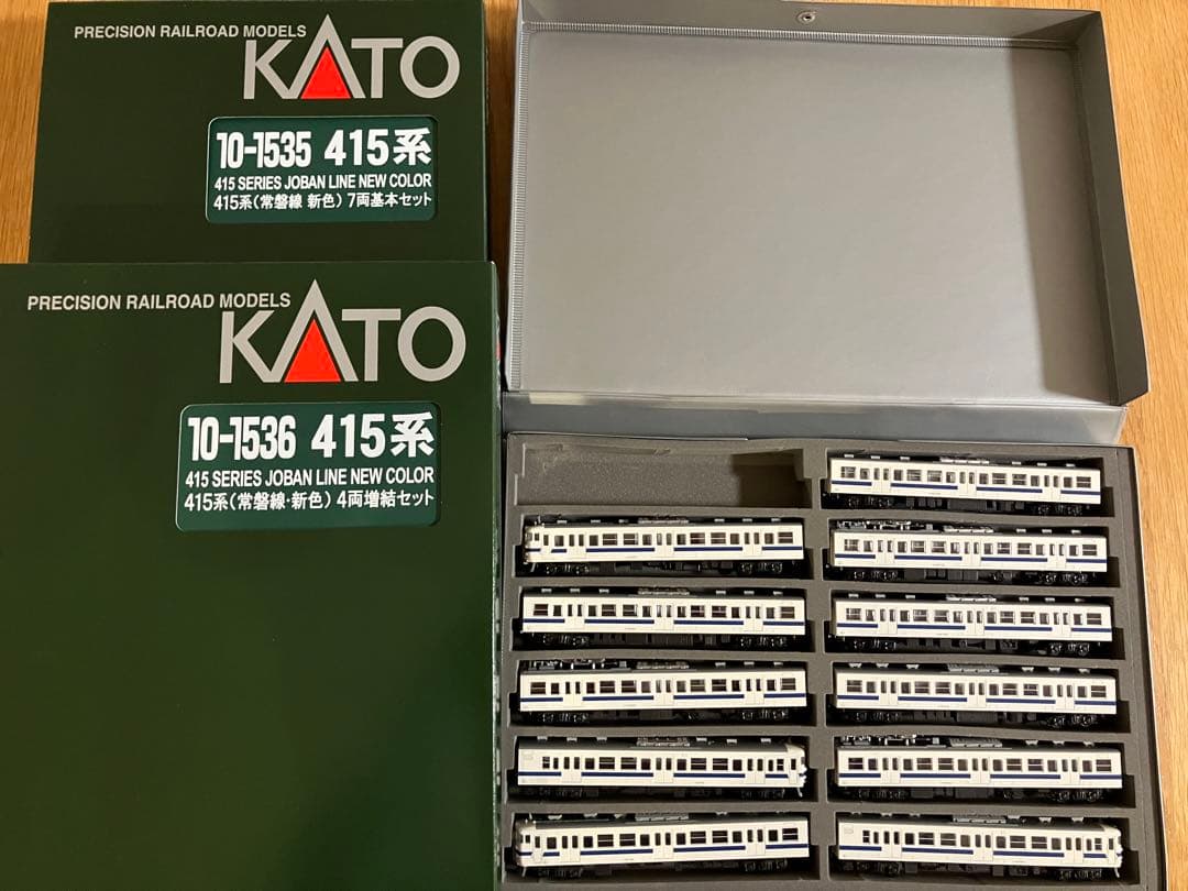 KATO 415系 (常磐線・新色) 7両 基本+増結 11両編成
