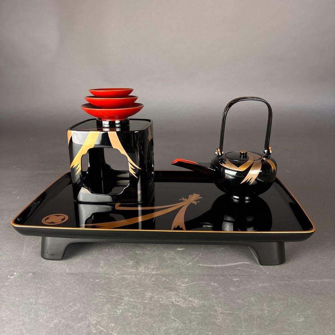 輪島塗　屠蘇器　寿光斎