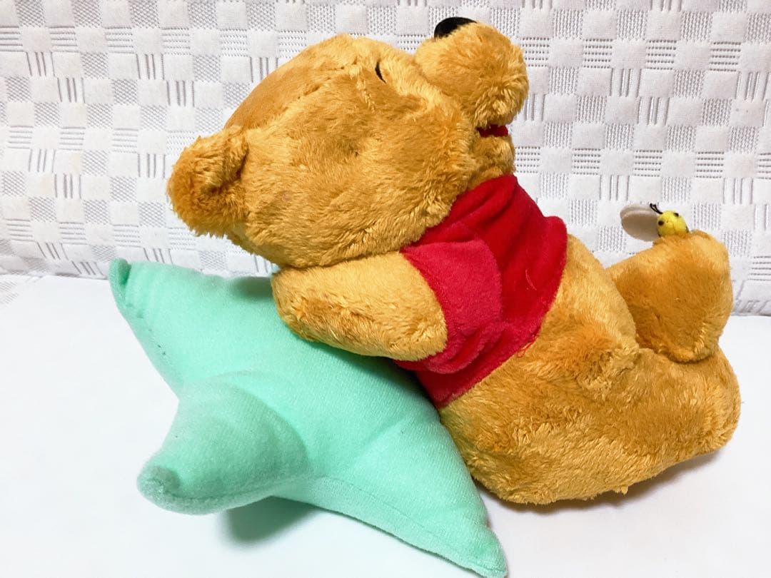 平成レトロ❤︎DiSNEY❤︎ 非売品 未使用 くまのプーさん ぬいぐるみ タグ付き