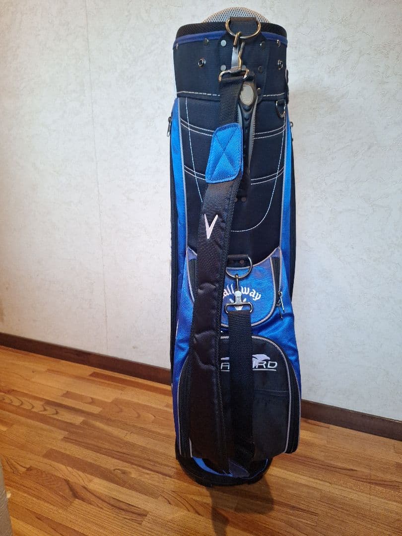 Callaway WARBIRD ブルー ゴルフキャディバッグ フード付き 単品
