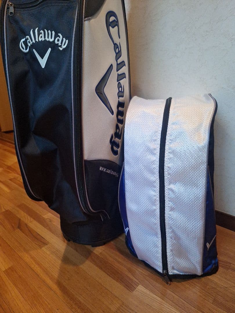 Callaway WARBIRD ブルー ゴルフキャディバッグ フード付き 単品