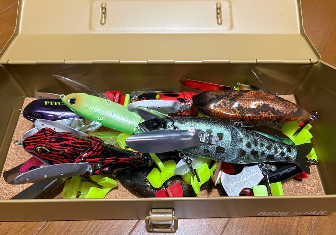 クローラーベイト　11点セット　収納ケース付