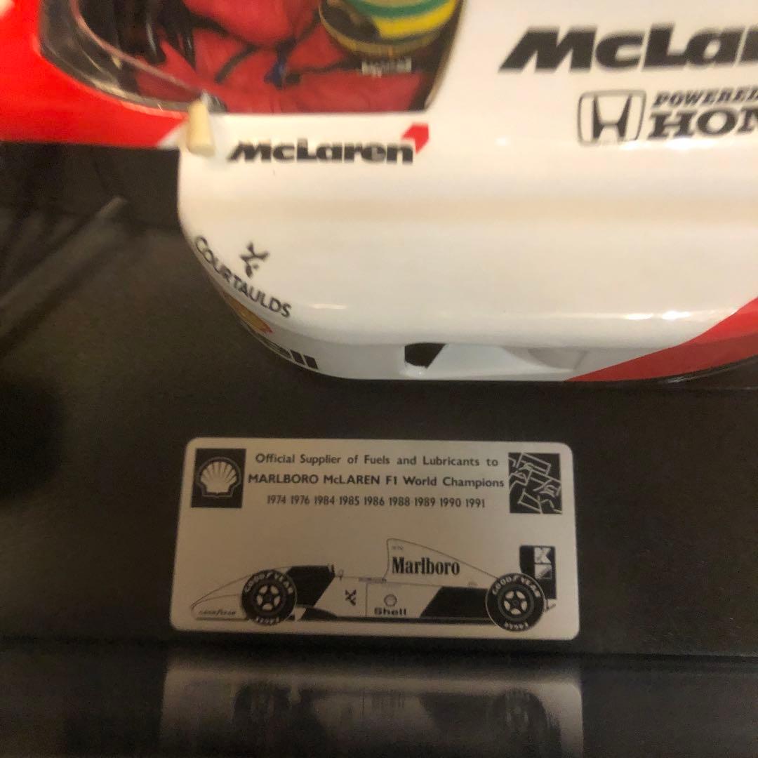 激レア　非売品　ノベルティ　アイルトン・セナ　マクラーレンMP4/6 1/20