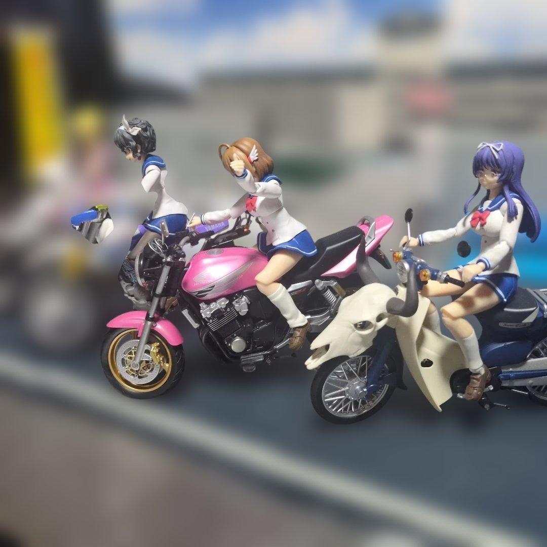 クリスマスセール価格！　ばくおん!　フィギュア コンプリートセットとジオラマ!