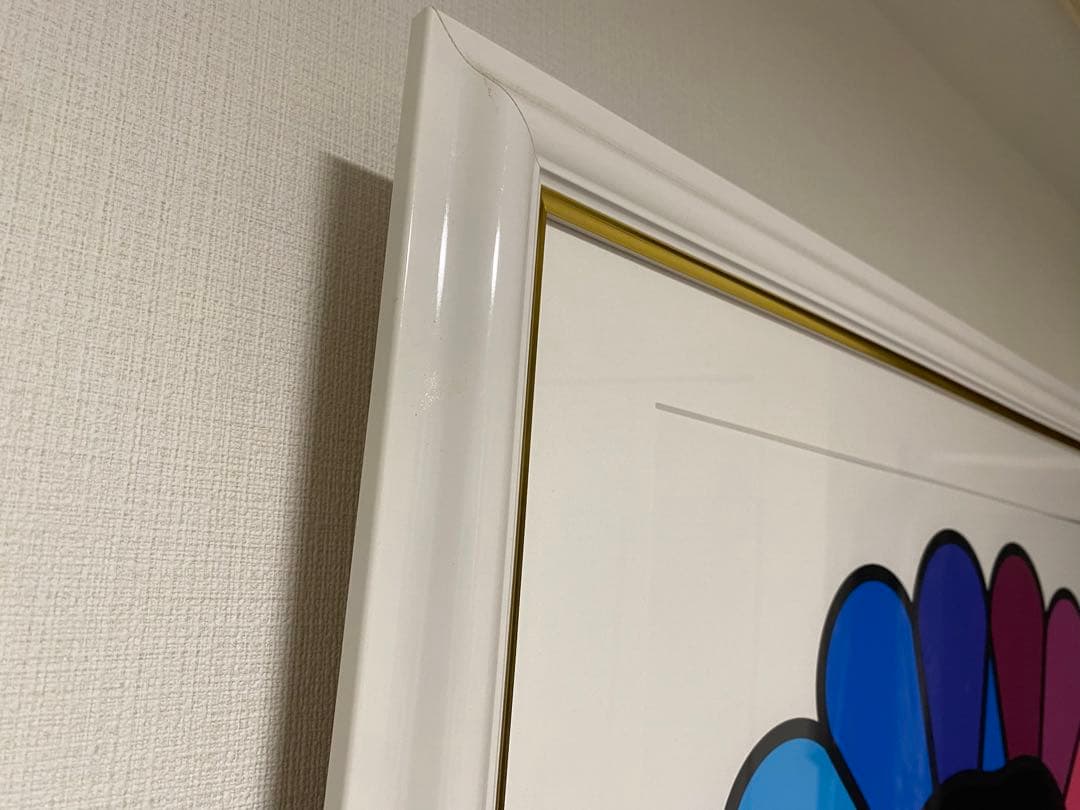 村上隆　ダブルフェイス　シルクスクリーン　サイン入り　真贋