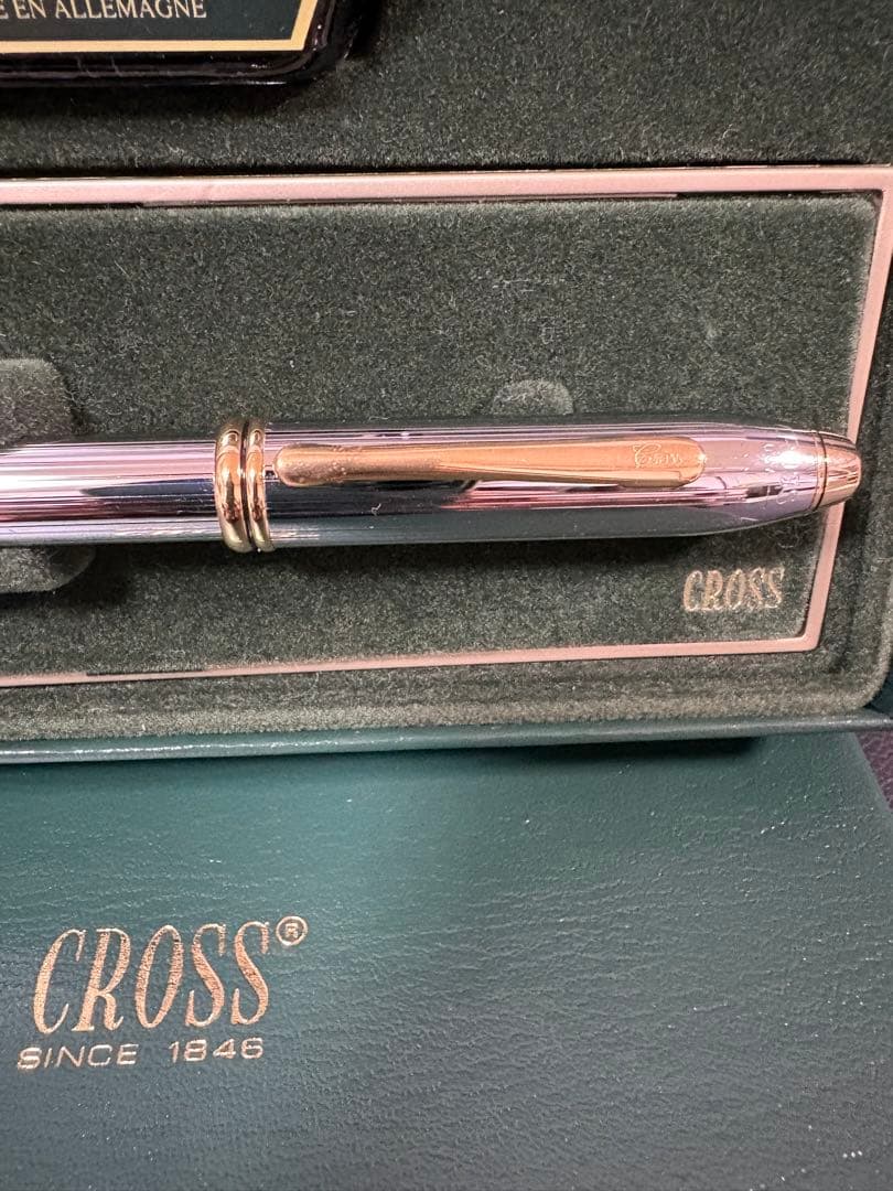 CROSS 万年筆 インクセット　クロス　タウンゼント　k18　旧ロゴ