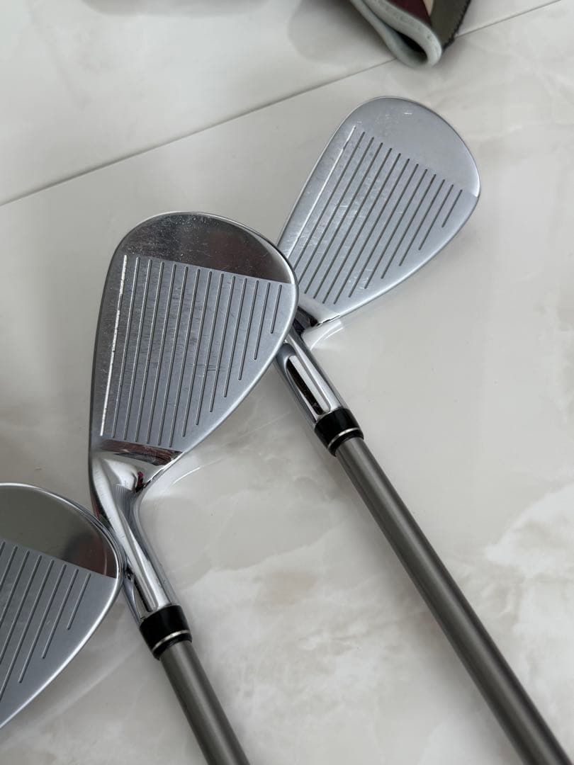 ブリヂストン レディース アイアンTOUR B JGR ピンク 6本セット