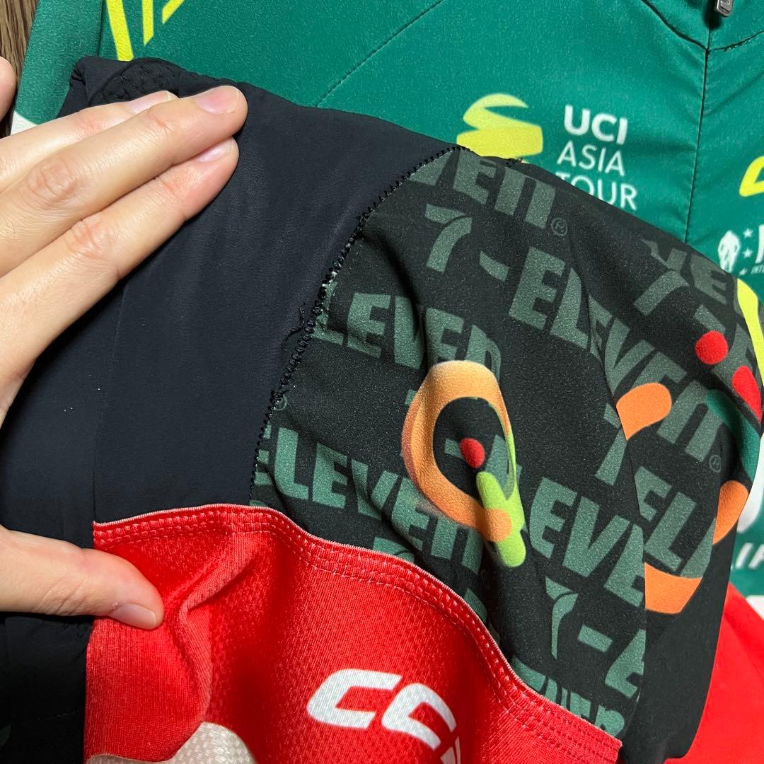 7-Eleven セブンイレブン　サイクルジャージ　ワンピース