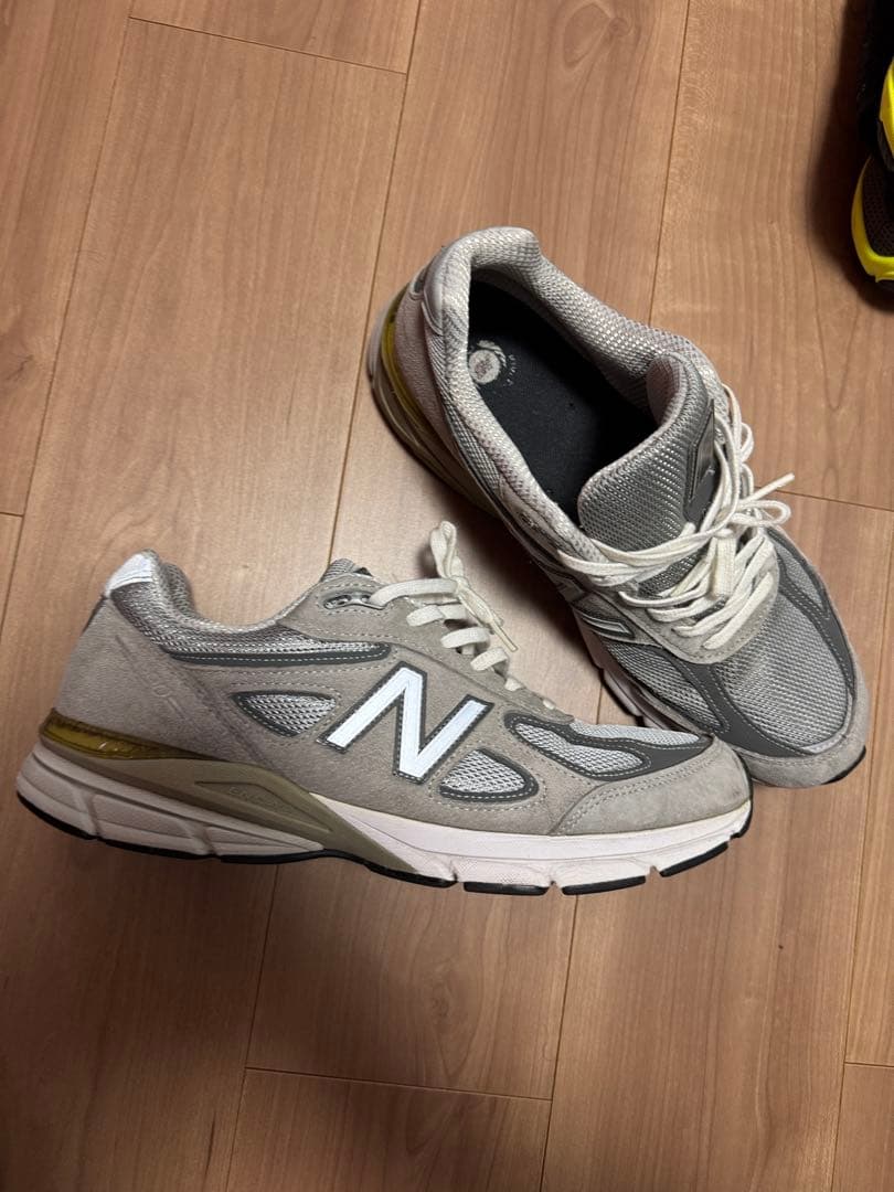 USA製　New Balance M990GL4 28.5cm グレー