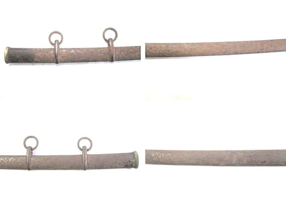 【当時物】旧日本軍 帝国陸軍 軍刀 指揮刀 模造刀 模造刀身 サーベル【二環吊】