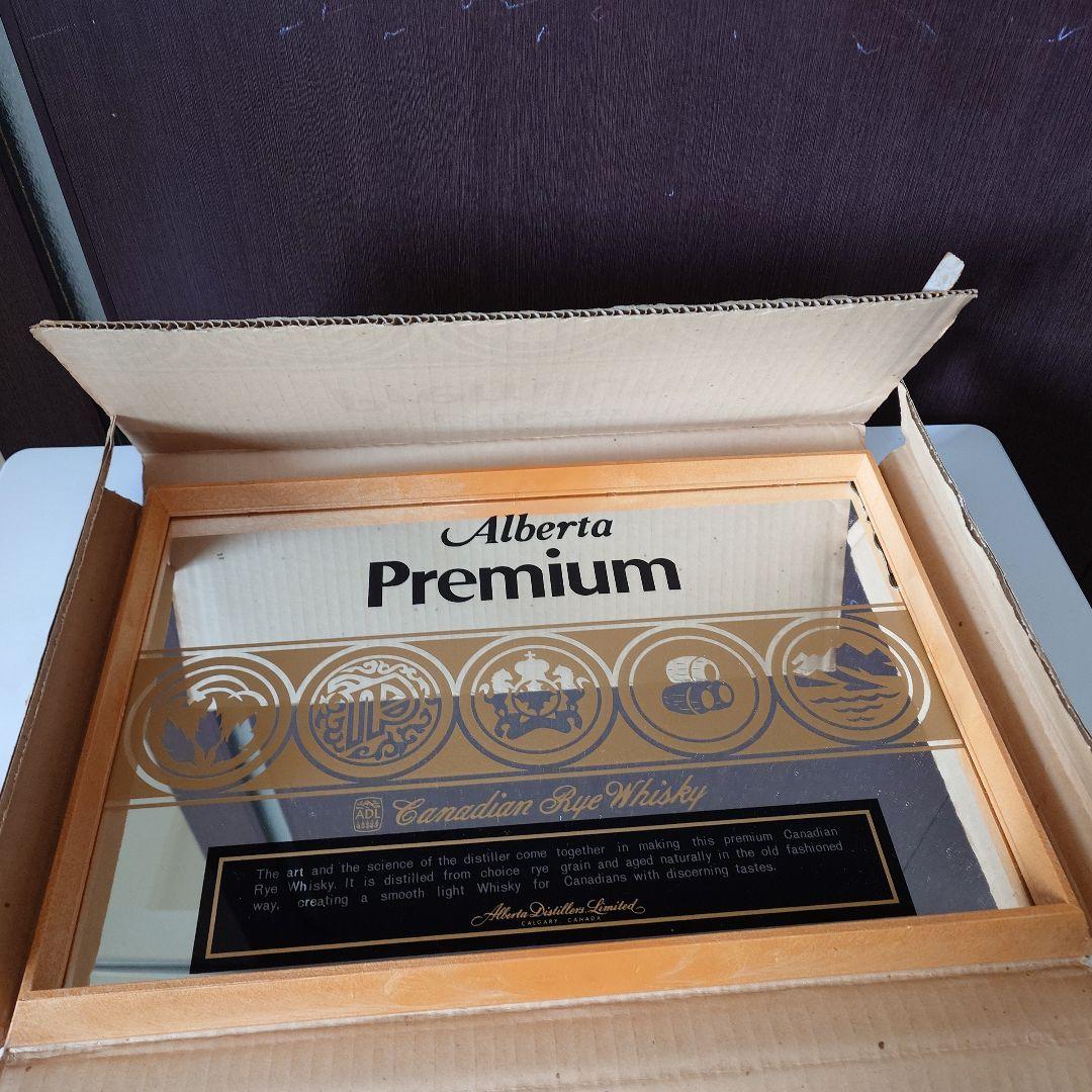 パブミラー　a Premium　アルバータプレミア　壁掛け　看板