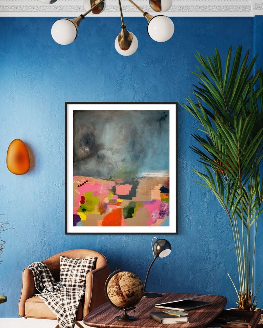 アクリル画　抽象画abstract art 新品　現代アート　大型