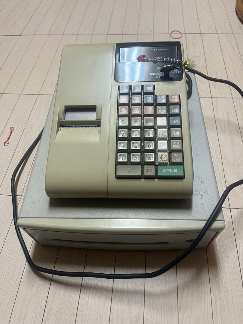 SHARP XE-A20 電子レジスター クリーム色