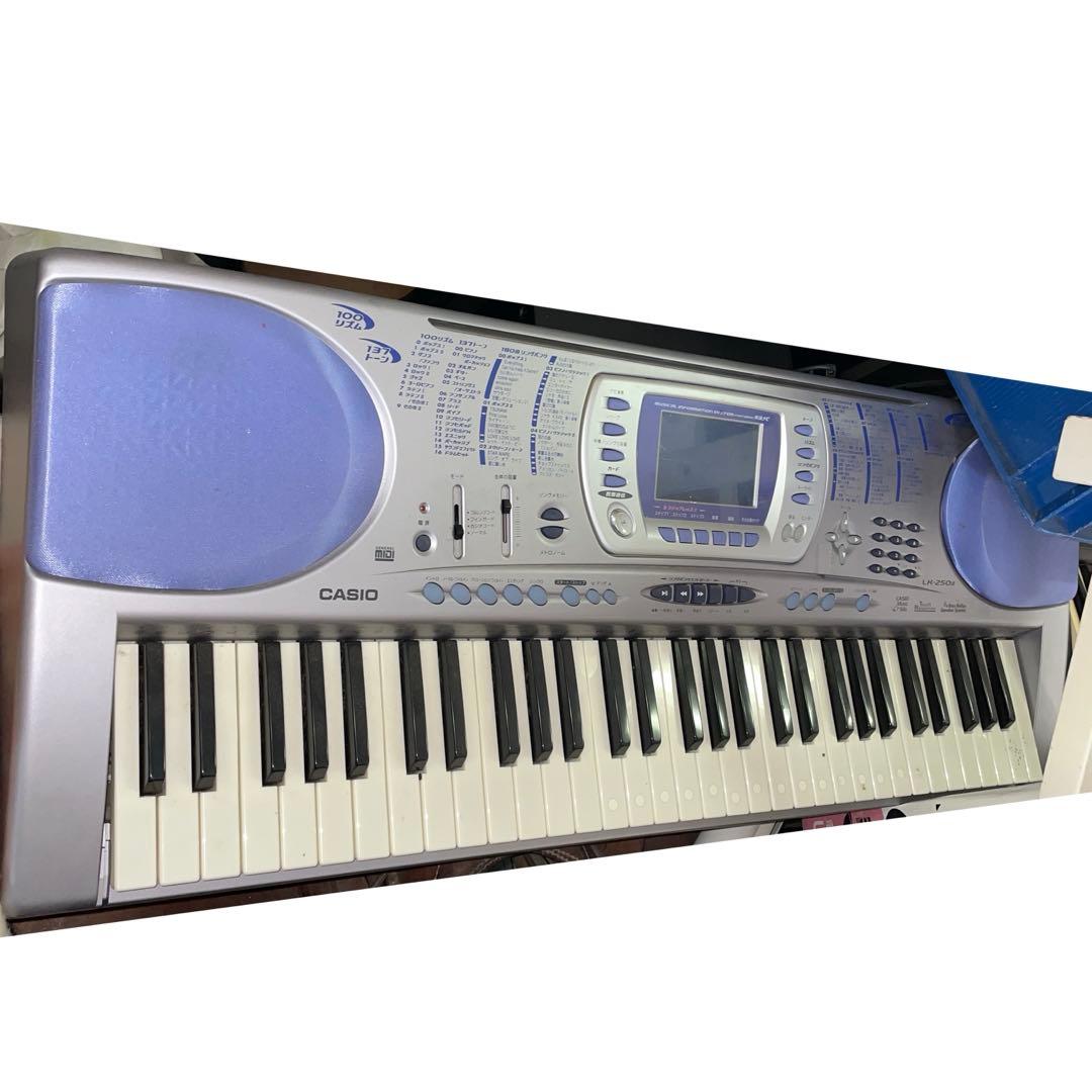 光ナビゲーションキーボード　スタンド付き　LK-250it　カシオ CASIO