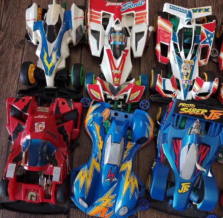 専用　ミニ四駆　本体　10個