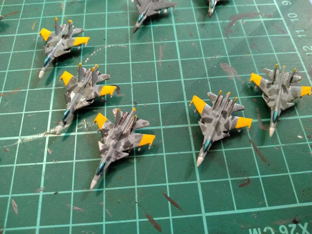 1/700ピットロードスカイウェーブシリーズ等 エースコンバットの名機再現セット