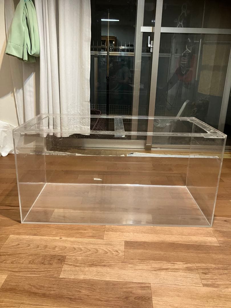 引き取り希望900×450×450アクリル水槽All５㎜