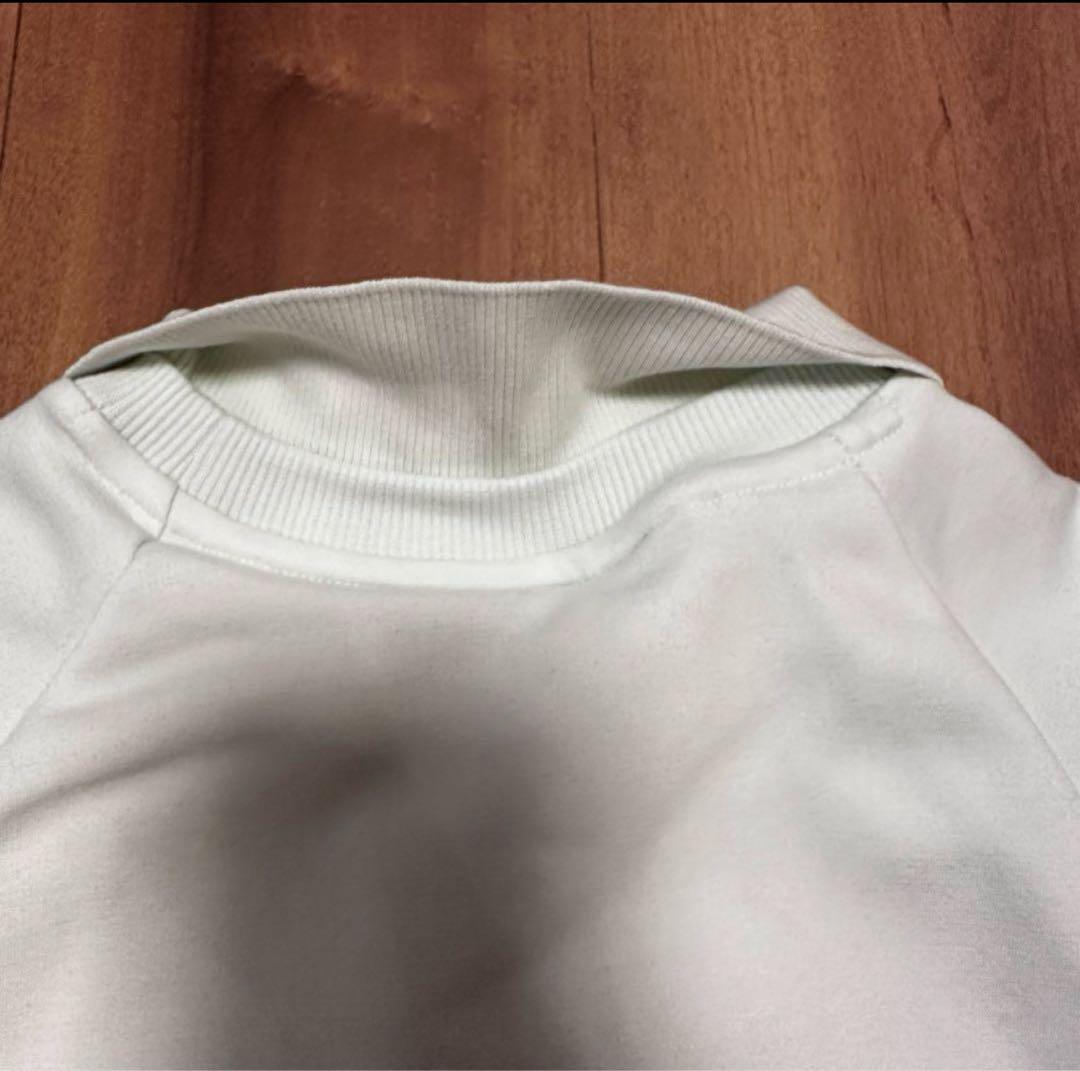 ショート丈　長袖　ポロスウェット　トレーナー　　スウェットスカート　セットアップ