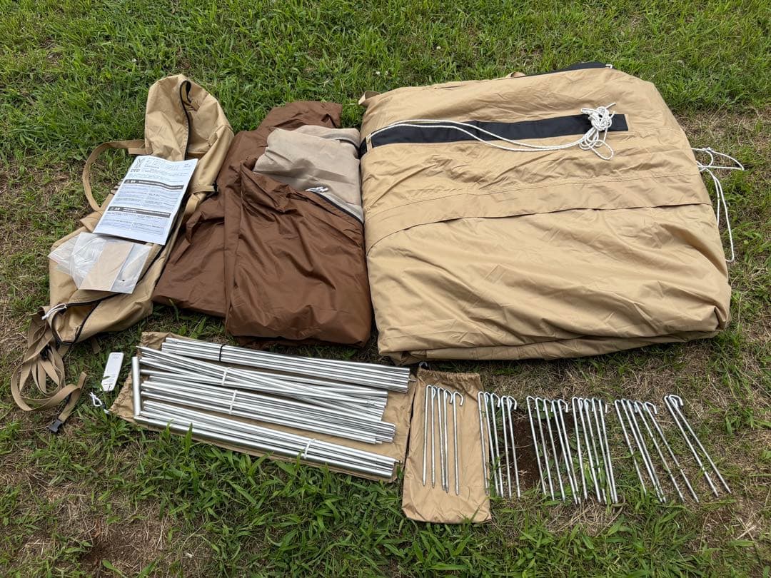 【Hiro】カマボコテント3M（カママットM付属）