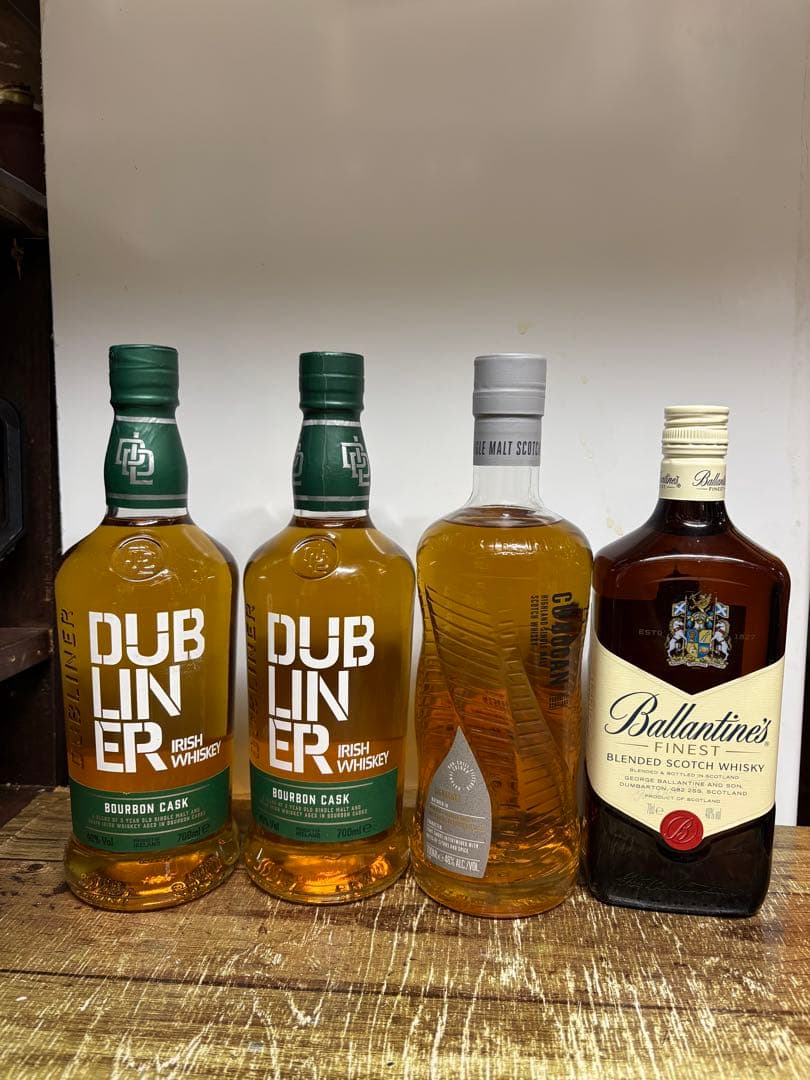 DUBLINER バーボンカスク & ファイネスト 4本セット