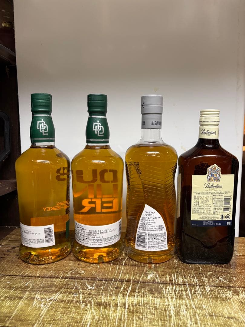 DUBLINER バーボンカスク & ファイネスト 4本セット