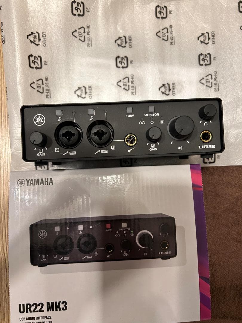 Yamaha UR22 MK3 オーディオインターフェイス