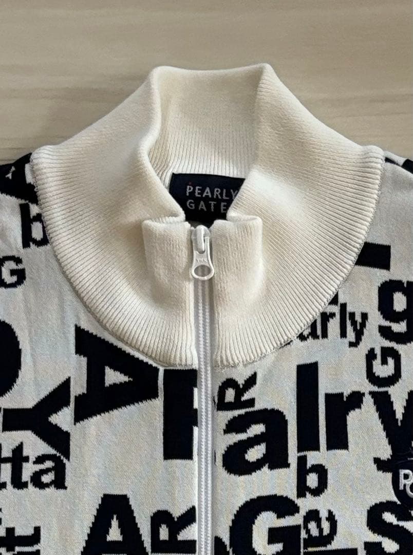 パーリーゲイツ　ジップアップニット　4