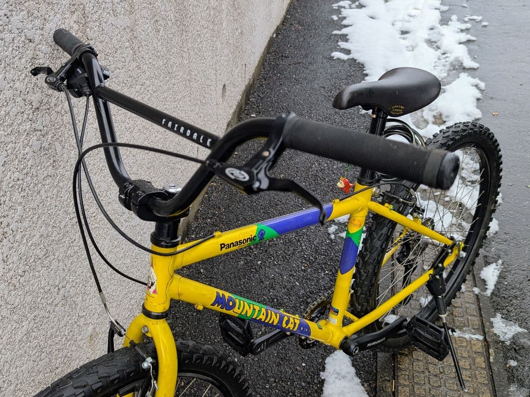 panasonic mountain cat クロモリ　oldmtb