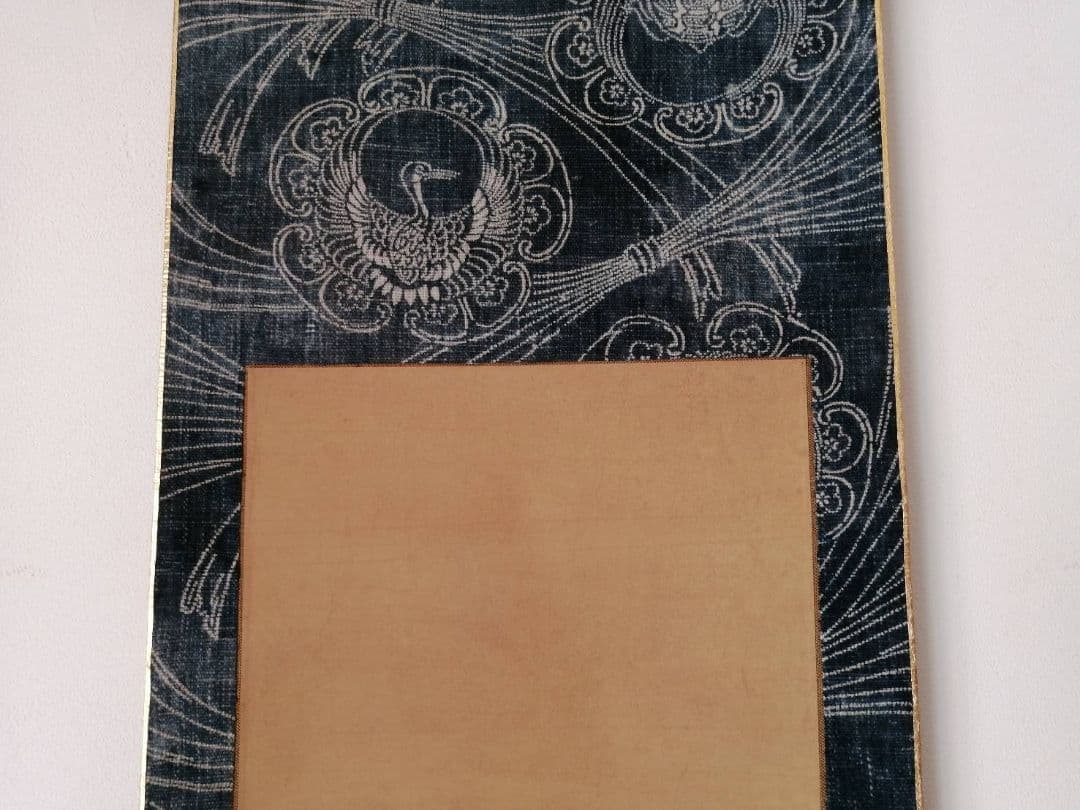 【最終価格】大津絵　ひょうたん鯰（2枚綴り）軸装・箱付