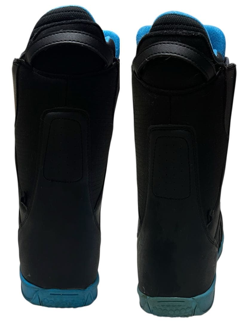 SLQ スノーボードブーツ 25〜25.5BOAダイヤル ブラック×ブルー