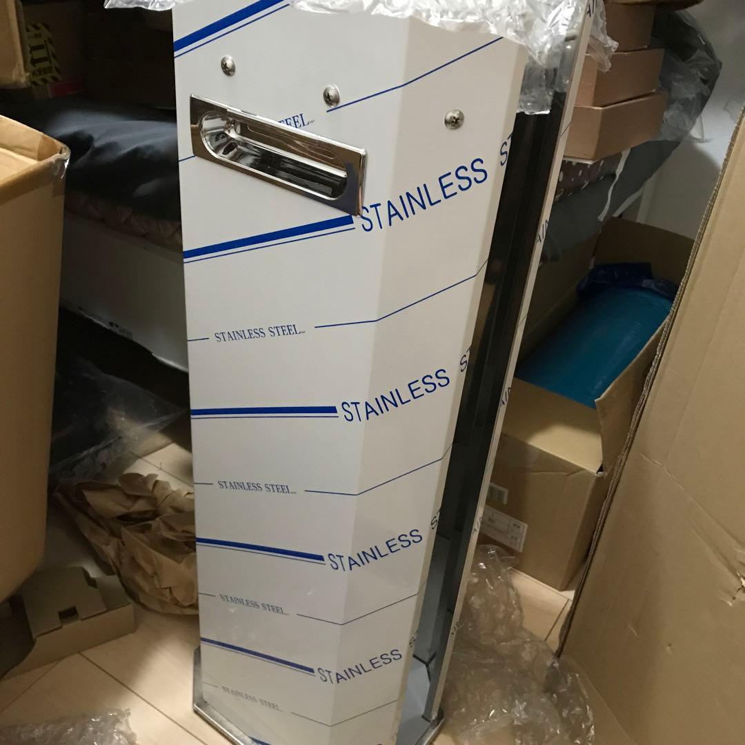 傘パックン 傘袋入れ 傘袋パックスタンド GP-S1 アーム産業 ステンレス