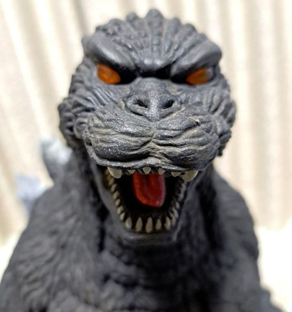 美品　愛蔵版 ゴジラ 特大 フィギュア バンダイ 1994年製