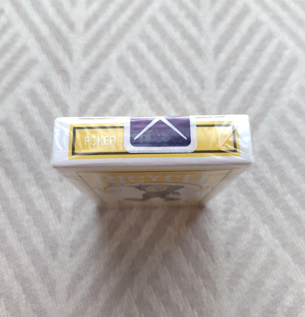 非売品　OriginalFake KAWS Bicycle トランプ　イエロー