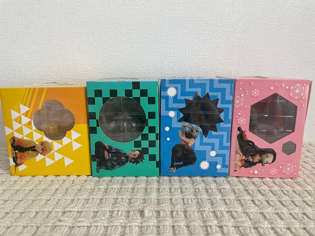 G.E.M.シリーズ 鬼滅の刃 てのひら　4体セット　完成品フィギュア