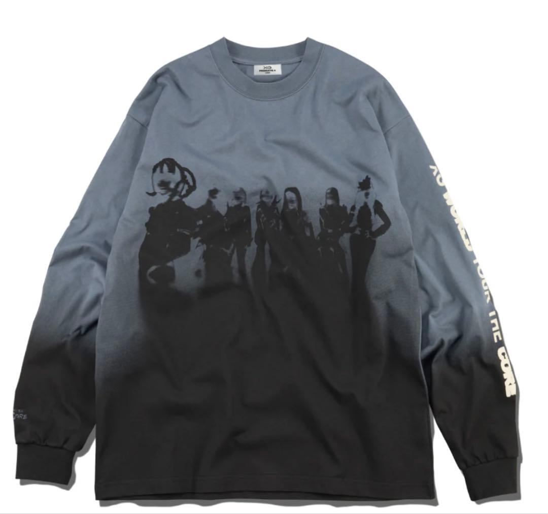 【新品未使用(手元有)】XG THE CORE ロングスリーブT GRAY M