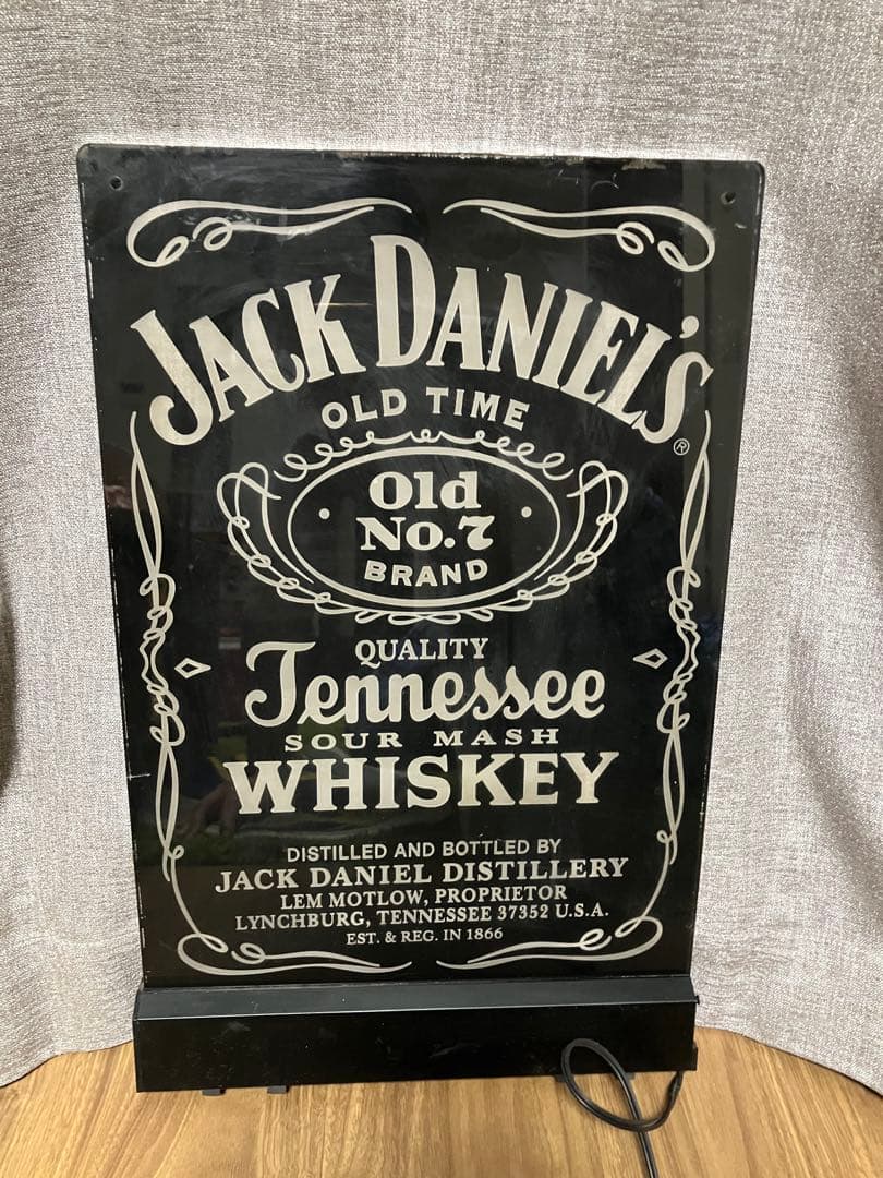 ジャックダニエル LED アメリカン雑貨 ライト 電飾看板 置物 レトロ