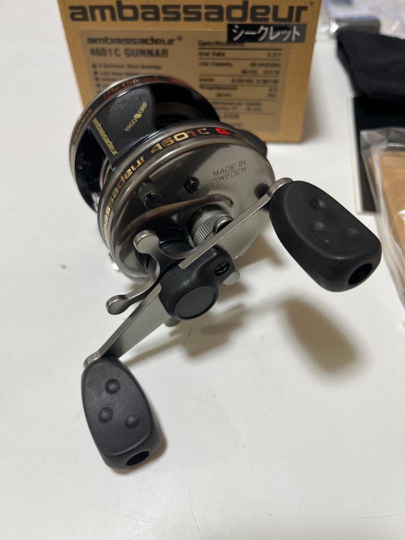 アブ　ABU アンバサダー　4601c ガンナー　左