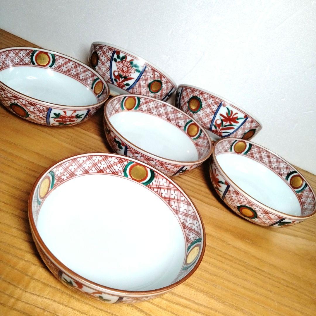 ☆ 平安瑞泉 清水焼 赤絵茶碗