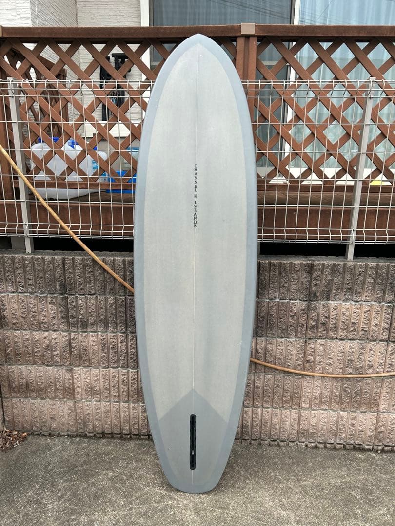 トライプレーンハル　6'9\" グレー