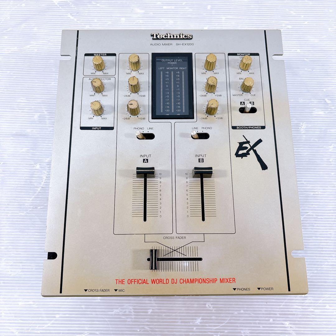 Technics テクニクス SH-EX1200 DJミキサー メンテ済み