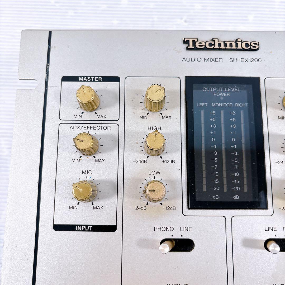 Technics テクニクス SH-EX1200 DJミキサー メンテ済み