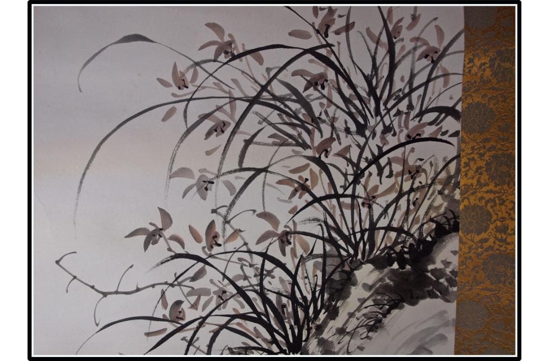 日本時代の掛け軸その美术品 肉筆保証 骨董品　※江戸鎌倉平安X1063C16-8