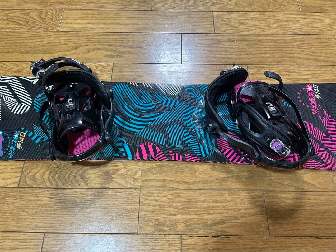 K2 MAGICSTAR スノボー板、ビンディング、ブーツ24.5㎝セット