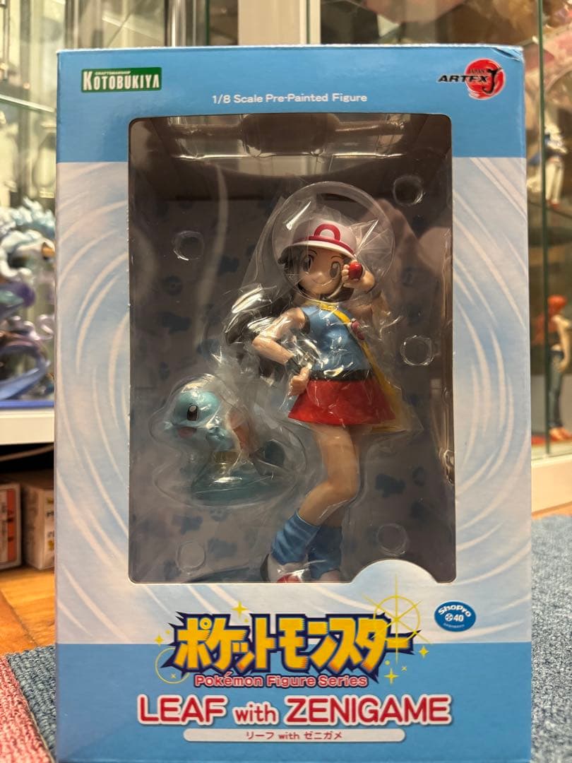ARTFX J リーフ with ゼニガメ　ポケットモンスター コトブキヤ