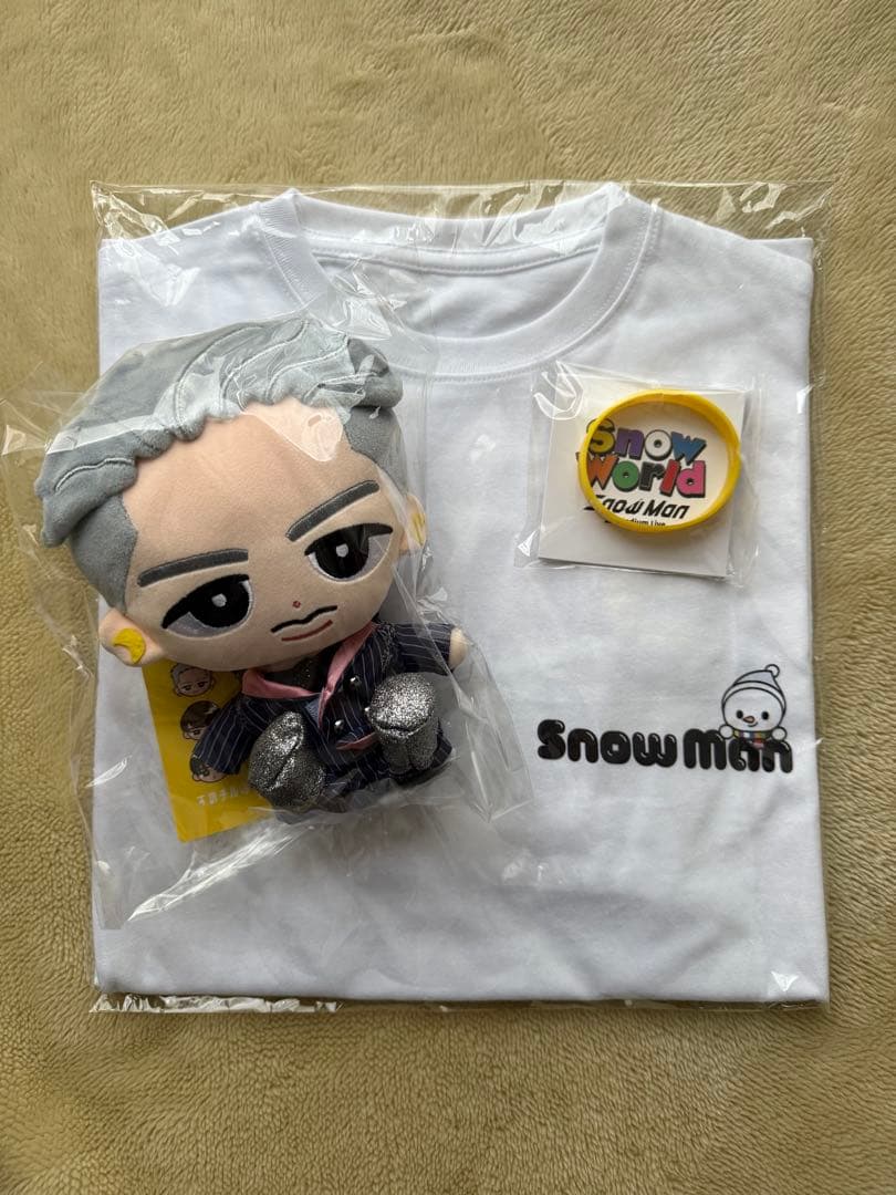【岩本照】 Man Tシャツとぬいぐるみセット